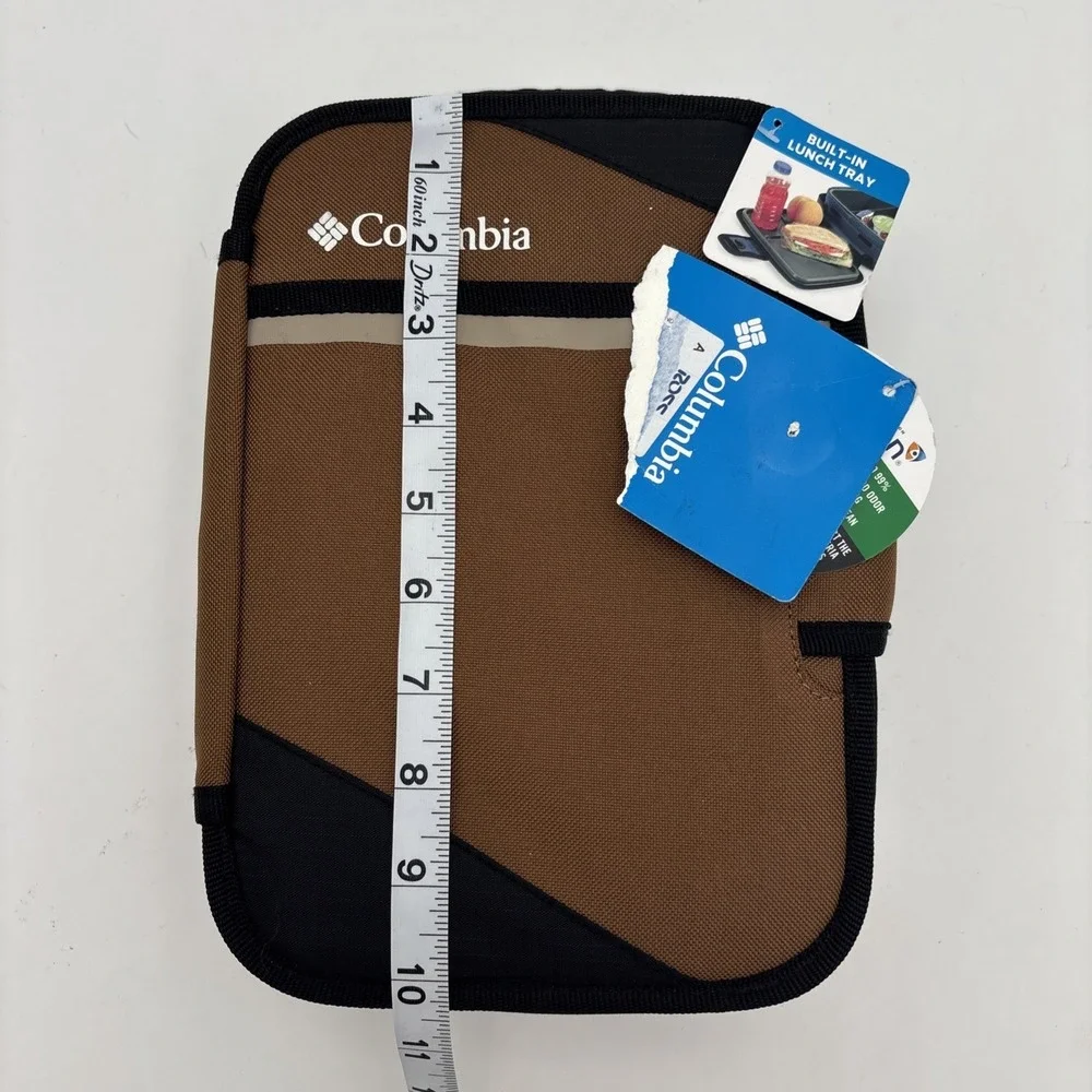 COLUMBIA Zipperless Hardbody Lunch Pack Coldlok Built-in Lunch Coffee